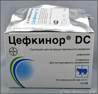 ЦЕФКИНОР DC (Cefquinorum DC)