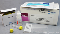 Набор для экспресс-теста на обнаружение антител к вирусу иммунодефицита кошачьих (VDRG FIV Ag Rapid kit)