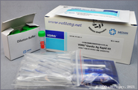 Набор для экспресс-теста на обнаружение антигена лямблий у собак и кошек (VDRG Giardia Ag Rapid kit)