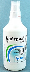 БАЙТРИЛ 10 % Раствор для орального применения
